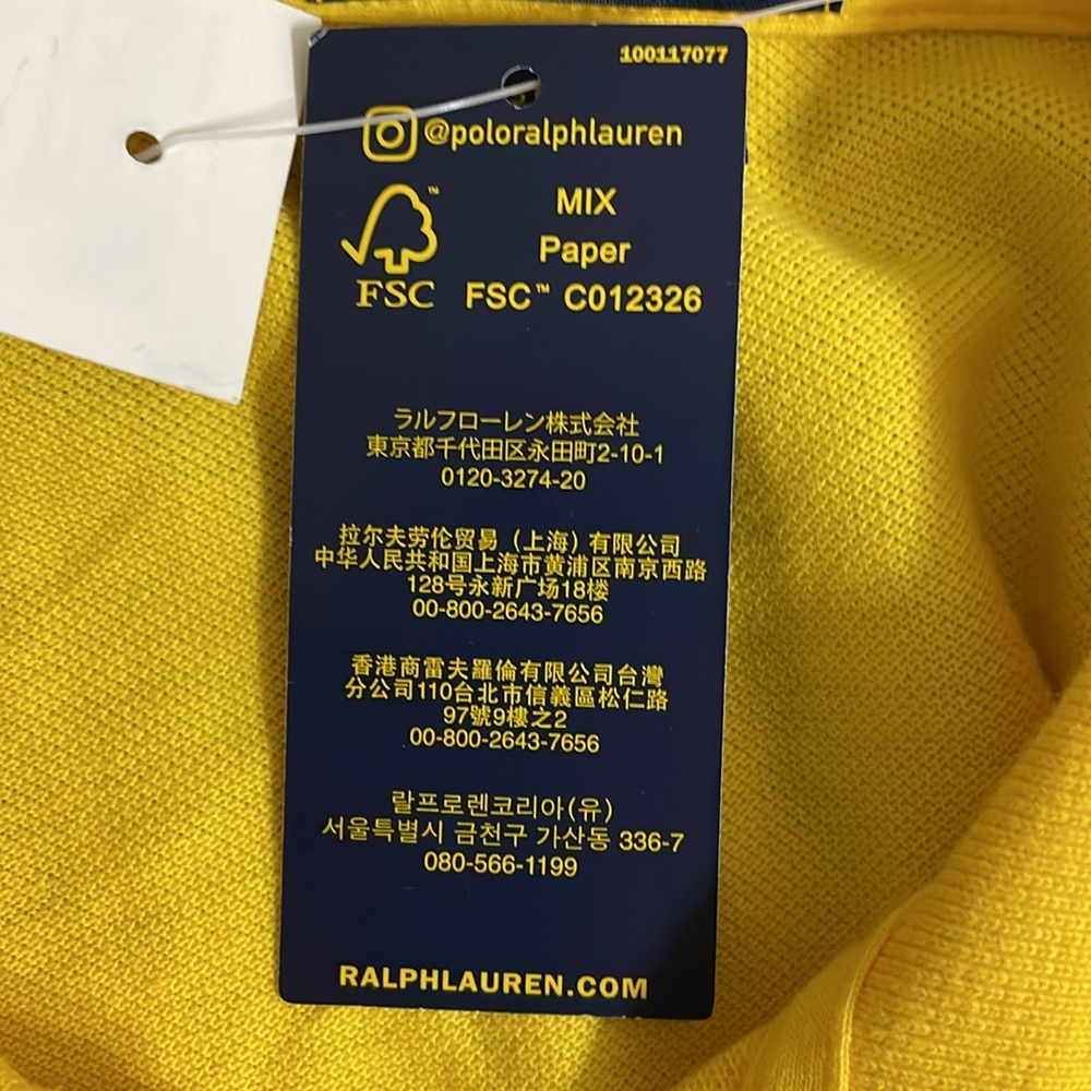 BNWT Polo by Ralph Lauren Polo Shirt - Picture 8 of 9